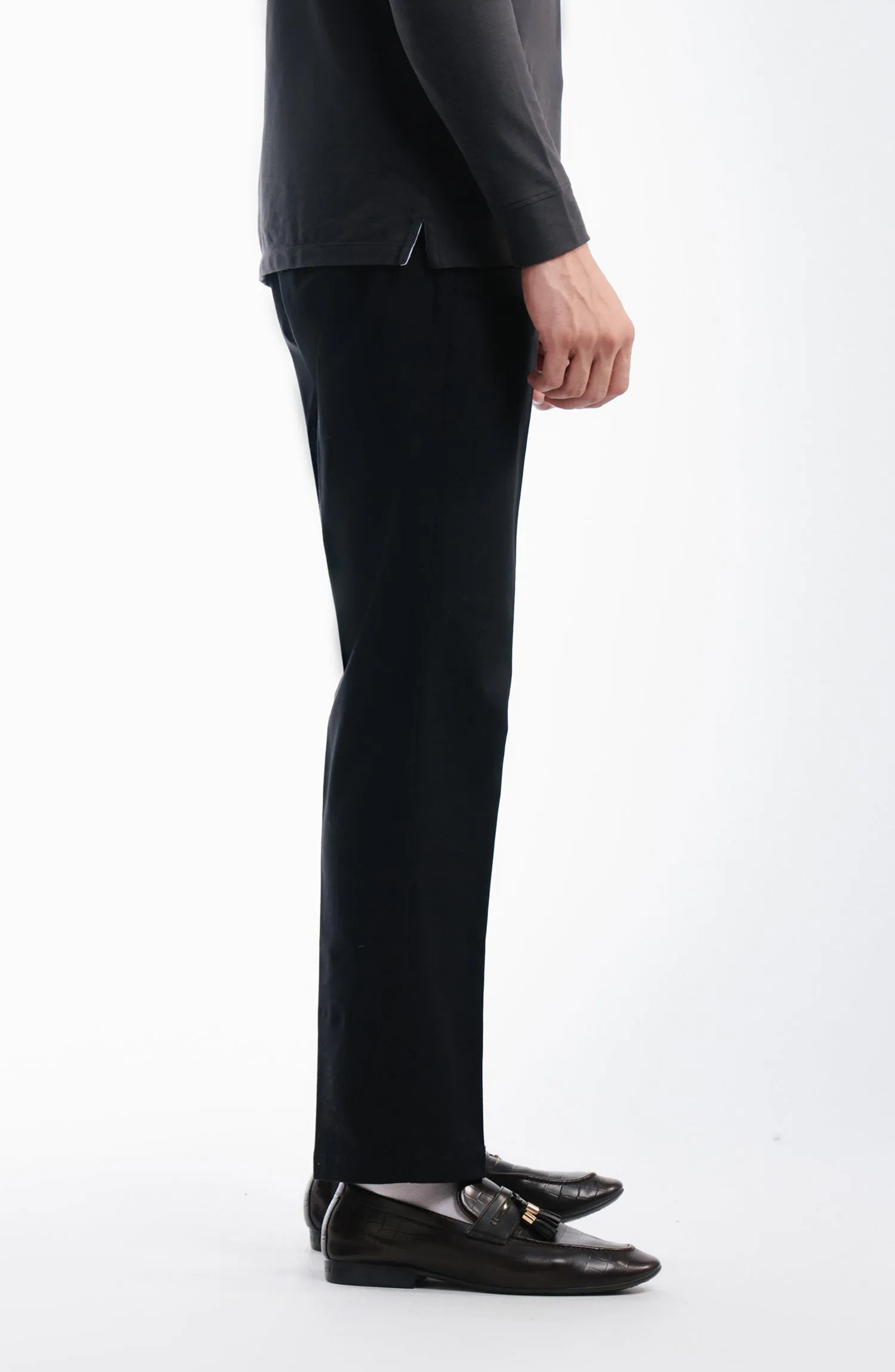 Wrinkle Free Pants - Black