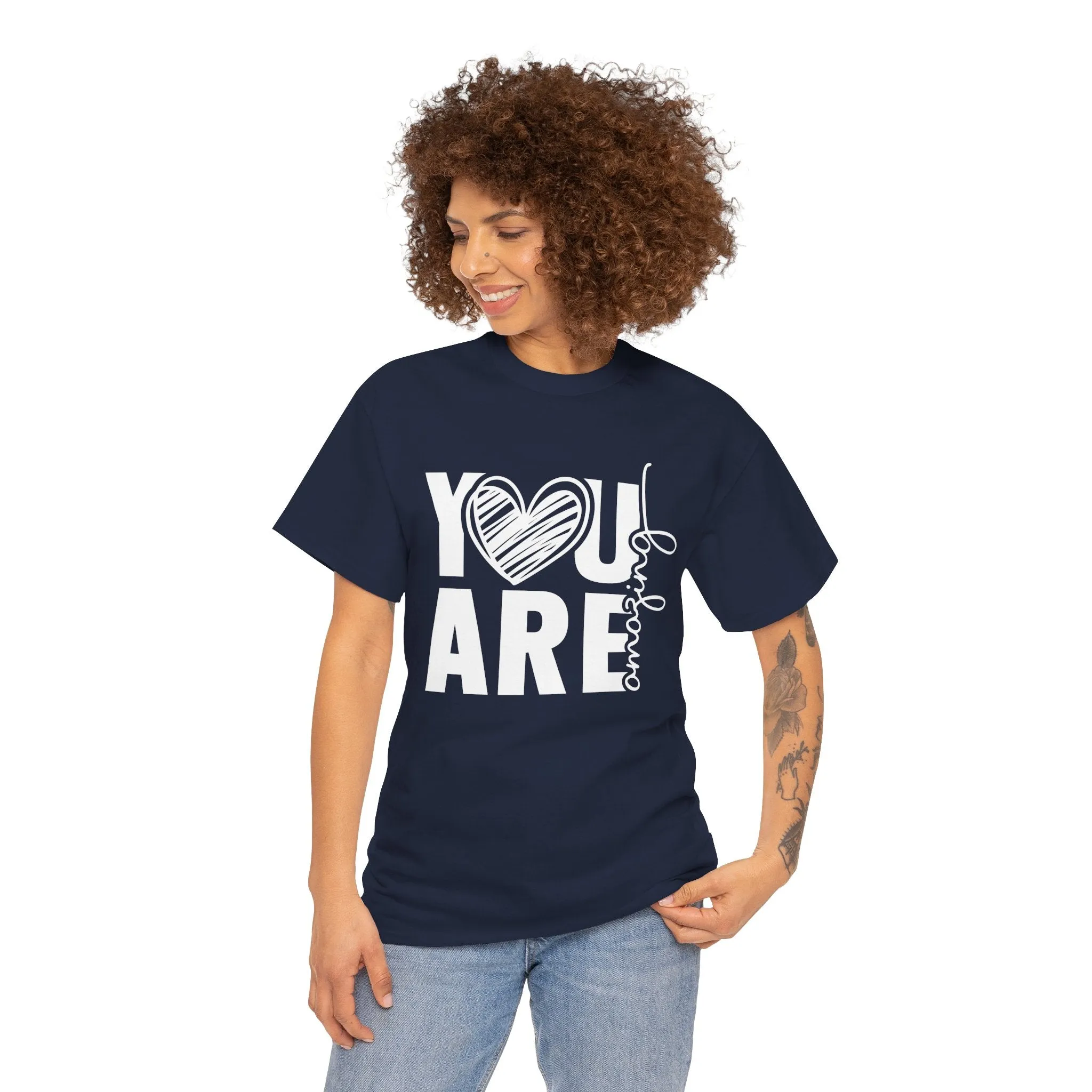 You Are Amazing Casual T-Shirt for Women Comfortable for Everyday Wear