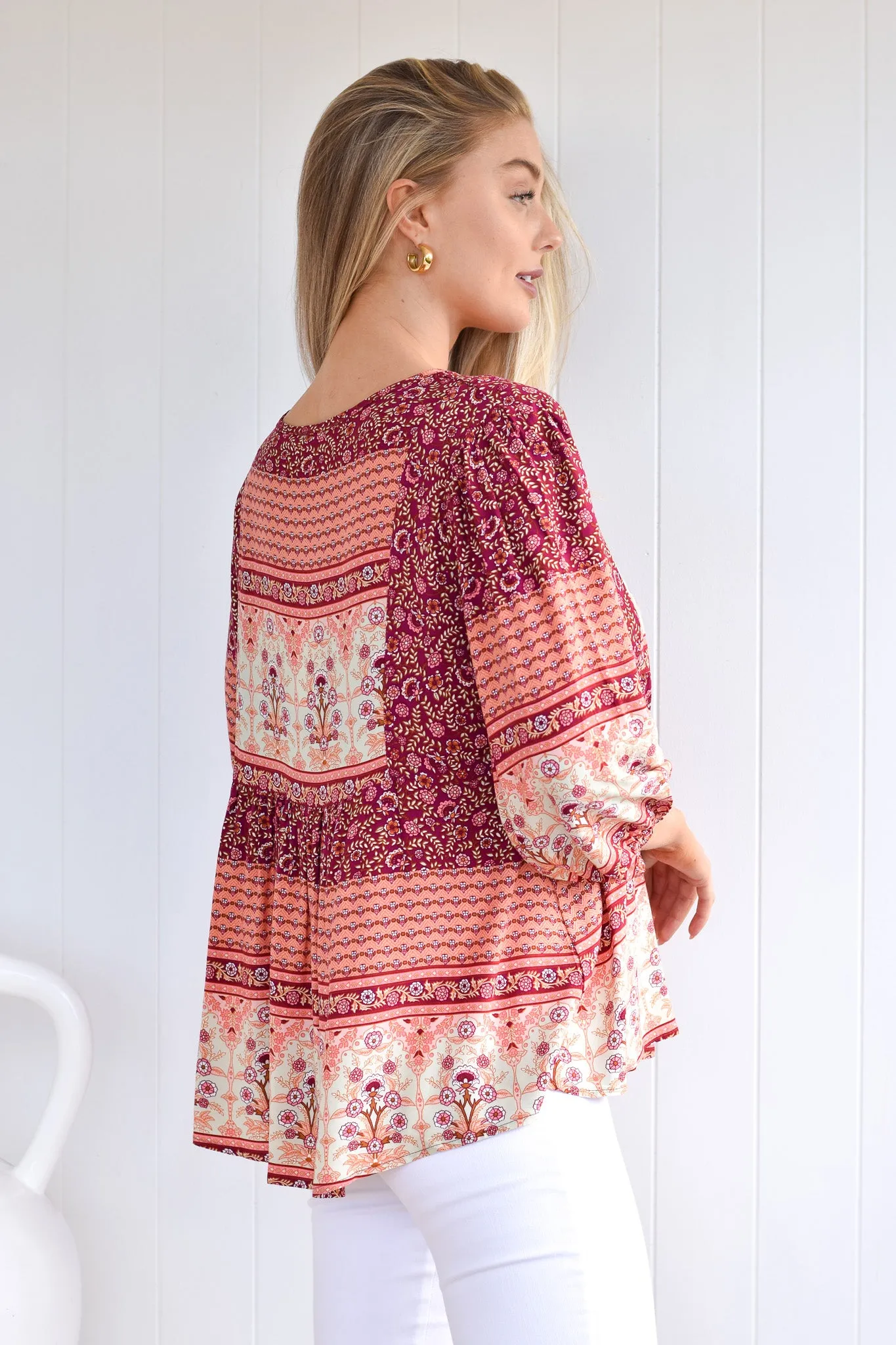 Zen Garden Elements Top Burnt Orange S
